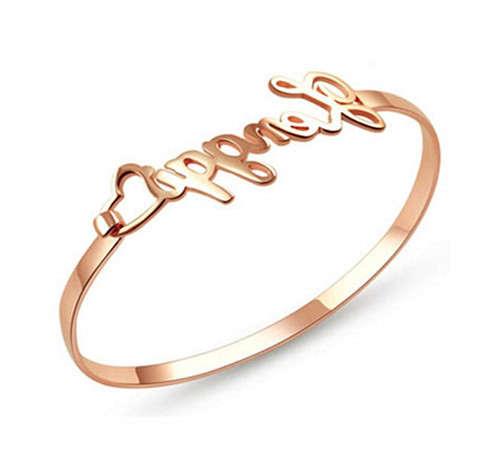personalized stainless steel text jewelry makers custom name anklet rose gold wholesale vendors websites